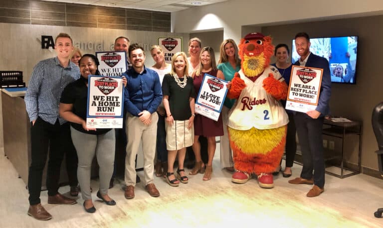 Financial Additions Best Places to Work Winner 2018